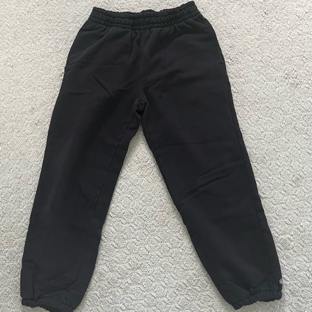Athleta Kids Black Jogger Sweat Pants